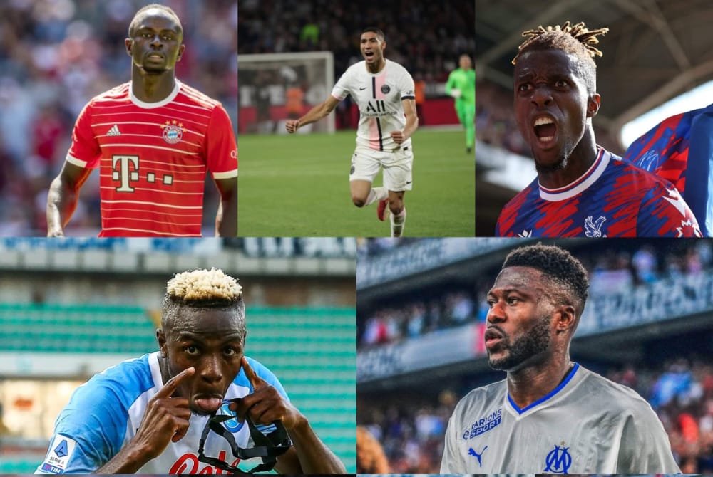 Échos des Africains d’Europe : Prestations de hautes volés pour Mané, Zaha, Hakimi..