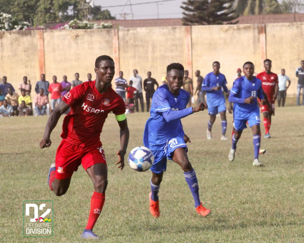 Togo| D2 (J6): Haknour bat la JCA et passe sur le podium, Maranatha n’y arrive plus
