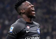 Ligue des Champions| La statistique folle d’André Onana avec l’Inter