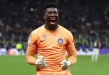 LDC UEFA| Inter Milan, le portier camerounais André Onana dans la cour des grands