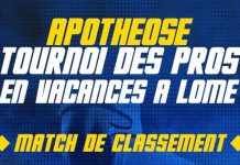 Togo| L’apothéose du tournoi des pro à Lomé prévue ce dimanche