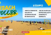 Togo| Beach Soccer : voici le programme complet de la deuxième édition