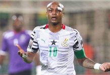 Journées FIFA| La liste des Black stars du Ghana sans André Ayew