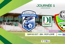 D1 Lonato (J1)| AC Barracuda et Gbikinti ouvrent le bal de la saison