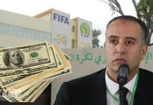 Algérie| Un manque à gagner de 15 millions de dollars pour la FAF