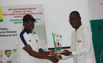Journée de l’entraîneur| Ouadja Lantame et Agrien Wassiou élus meilleurs entraîneurs de la saison