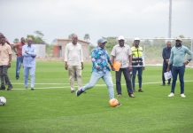 Centre Technique de Gbavé| La FTF franchit une étape clé avec la réception du nouveau terrain