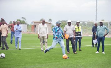 Centre Technique de Gbavé| La FTF franchit une étape clé avec la réception du nouveau terrain