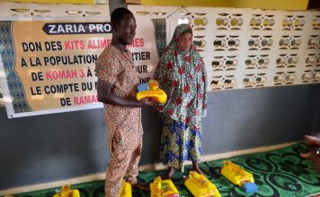 Ramadan 2026 : solidarité et partage au cœur de l’action sociale de Zaria Prod à Sokodé
