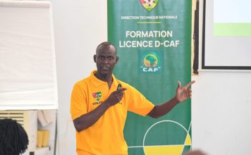 Encadrement technique : la Licence C CAF démarre le 4 mai à Lomé; retrouver la liste de la première vague