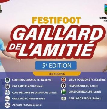 Festifoot Gaillard de l’Amitié : Kpalimé s’apprête à vibrer pour la 5e édition