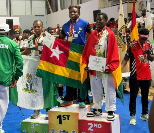 Champ d’Afrique de Bras de Fer Sportif : De l’or pour le Togo.