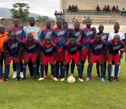 Match amical vétérans : Togotelecom Vétérans FC et Gaillard Club Nouvel élan se neutralisent dans une ambiance fraternelle à Amou-Oblo