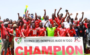 Tournoi des Entreprises Made In Togo : CCT Bâtiment remporte l’édition 2026