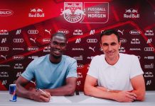 Transfert : Kévin Boma s’engage officiellement avec le FC Red Bull Salzburg jusqu’en 2031