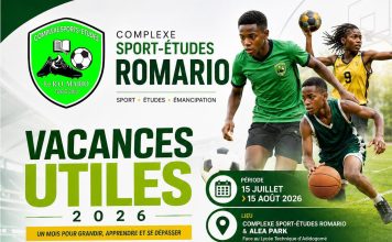 Vacances Utiles 2026 : le Complexe Romario fait de l’éducation et du sport les piliers des vacances
