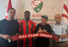 Mercato : Adetu Kossi retourne à Chypre et rejoint BAF Ülkü Yurdu en prêt