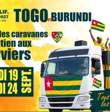 Éperviers : Lomé se met aux couleurs du match Togo–Burundi